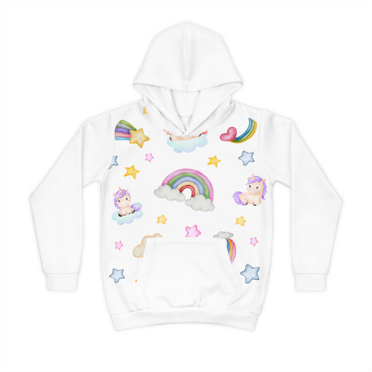 Sudadera con capucha para niños (AOP)